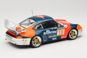 Porsche 911 993 GT2 #10 de Orleans / Saldana BPR Global GT Series 1996 UT Models 1:18 39632 Μέταλλο - εικόνα 3 από 8