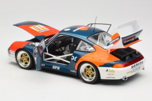 Porsche 911 993 GT2 #10 de Orleans / Saldana BPR Global GT Series 1996 UT Models 1:18 39632 Μέταλλο - εικόνα 5 από 8
