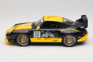 Porsche 911 993 GT2 #55 Μαύρο & Κίτρινο Anson 1:18 30325-W Μέταλλο - εικόνα 3 από 6