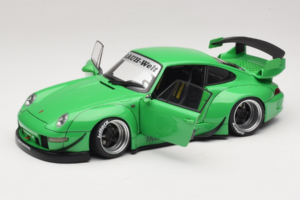 Porsche 911 993 RWB Πράσινο Gun Grey Wheels AUTOart 1:18 78151 Σύνθετο - εικόνα 2 από 8