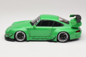 Porsche 911 993 RWB Πράσινο Gun Grey Wheels AUTOart 1:18 78151 Σύνθετο - εικόνα 4 από 8
