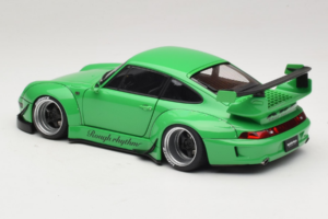 Porsche 911 993 RWB Πράσινο Gun Grey Wheels AUTOart 1:18 78151 Σύνθετο - εικόνα 7 από 8