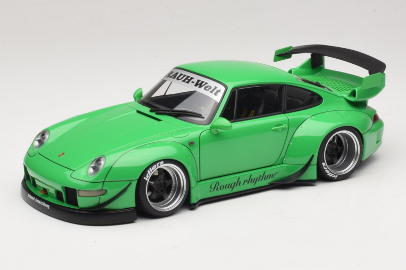 Porsche 911 993 RWB Πράσινο Gun Grey Wheels AUTOart 1:18 78151 Σύνθετο