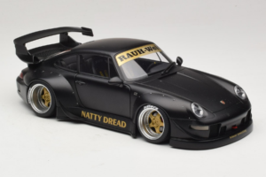 Porsche 911 993 RWB Matt Black With Gold Wheels AUTOart 1:18 78154 Σύνθετο - εικόνα 6 από 8