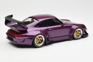 Porsche 911 993 RWB Μοβ GT Spirit 1:18 GT727 Ρητίνη - εικόνα 2 από 6