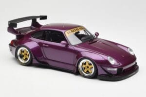 Porsche 911 993 RWB Μοβ GT Spirit 1:18 GT727 Ρητίνη - εικόνα 4 από 6