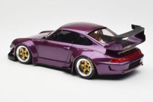 Porsche 911 993 RWB Μοβ GT Spirit 1:18 GT727 Ρητίνη - εικόνα 5 από 6
