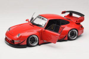 Porsche 911 993 RWB Κόκκινο Gun Grey Wheels AUTOart 1:18 78153 Σύνθετο - εικόνα 2 από 8