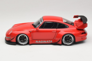 Porsche 911 993 RWB Κόκκινο Gun Grey Wheels AUTOart 1:18 78153 Σύνθετο - εικόνα 4 από 8