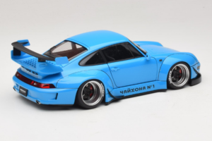 Porsche 911 993 RWB Γαλάζιο Gun Grey Wheels AUTOart 1:18 78152 Σύνθετο - εικόνα 3 από 8