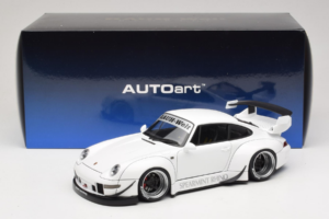 Porsche 911 993 RWB Λευκό Gun Grey Wheels AUTOart 1:18 78150 Σύνθετο - εικόνα 8 από 8
