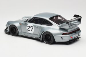 Porsche 911 993 RWB Yuiitsumuni Ασημί GT Spirit 1:18 GT522 Ρητίνη - εικόνα 5 από 6