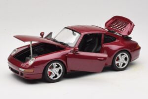Porsche 911 993 Turbo Κόκκινο Anson 1:18 30320-W Μέταλλο - εικόνα 2 από 8