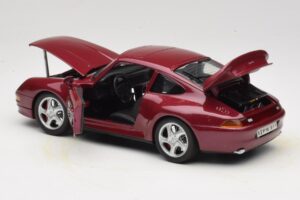 Porsche 911 993 Turbo Κόκκινο Anson 1:18 30320-W Μέταλλο - εικόνα 5 από 8