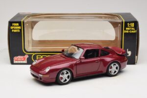 Porsche 911 993 Turbo Κόκκινο Anson 1:18 30320-W Μέταλλο - εικόνα 8 από 8