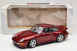 Porsche 911 993 Turbo Red Metallic UT Models 1:18 180066070 Μέταλλο - εικόνα 8 από 8