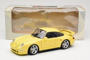 Porsche 911 993 Turbo S Κίτρινο UT Models 1:18 27836 Μέταλλο - εικόνα 8 από 8