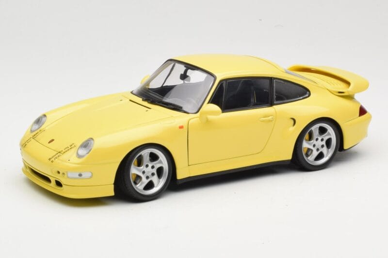 Porsche 911 993 Turbo S Κίτρινο UT Models 1:18 27836 Μέταλλο