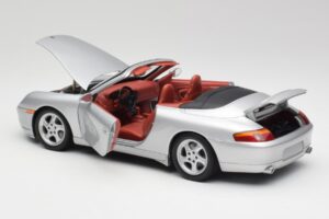Porsche 911 996 Καμπριολέ Ασημί Gate 1:18 1052 Μέταλλο - εικόνα 5 από 8