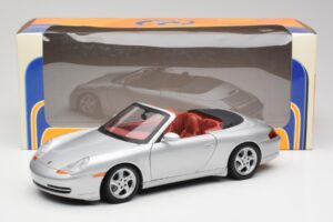 Porsche 911 996 Καμπριολέ Ασημί Gate 1:18 1052 Μέταλλο - εικόνα 8 από 8