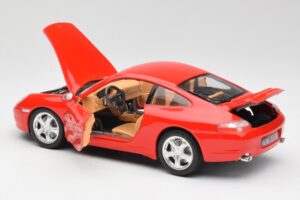 Porsche 911 996 Carrera 4 Κόκκινο Bburago 1:18 30085 Μέταλλο - εικόνα 5 από 8