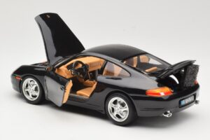 Porsche 911 996 Carrera Μαύρο Bburago 1:18 3385-M2 Μέταλλο - εικόνα 5 από 8