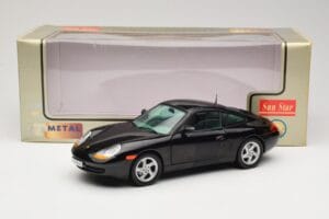 Porsche 911 996 Carrera Μαύρο Sun Star 1:18 1202 Μέταλλο - εικόνα 8 από 8