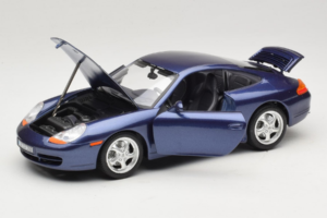 Porsche 911 996 Carrera Μπλε Bburago 1:18 WAP02100897 Μέταλλο - εικόνα 2 από 8