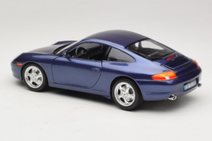 Porsche 911 996 Carrera Μπλε Bburago 1:18 WAP02100897 Μέταλλο - εικόνα 7 από 8