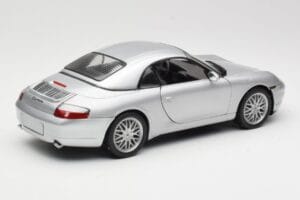 Porsche 911 996 Carrera Καμπριολέ Ασημί Hot Wheels 1:18 213595 Μέταλλο - εικόνα 3 από 8