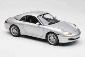 Porsche 911 996 Carrera Καμπριολέ Ασημί Hot Wheels 1:18 213595 Μέταλλο - εικόνα 6 από 8