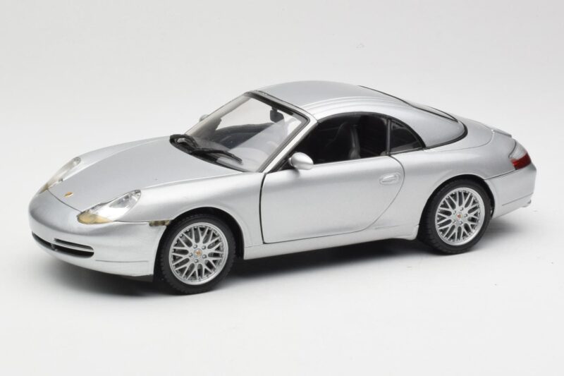 Porsche 911 996 Carrera Καμπριολέ Ασημί Hot Wheels 1:18 213595 Μέταλλο