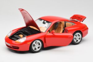 Porsche 911 996 Carrera Κόκκινο Bburago 1:18 3385 Μέταλλο - εικόνα 2 από 8