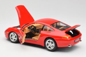 Porsche 911 996 Carrera Κόκκινο Bburago 1:18 3385 Μέταλλο - εικόνα 5 από 8