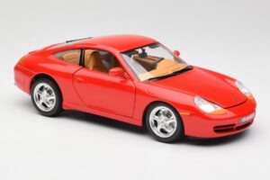 Porsche 911 996 Carrera Κόκκινο Bburago 1:18 3385 Μέταλλο - εικόνα 6 από 8