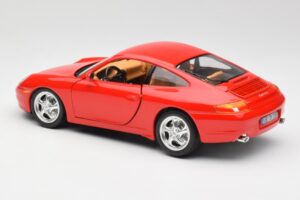 Porsche 911 996 Carrera Κόκκινο Bburago 1:18 3385 Μέταλλο - εικόνα 7 από 8