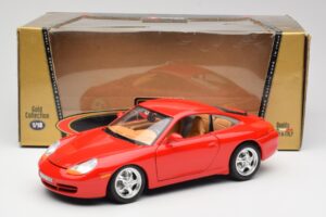 Porsche 911 996 Carrera Κόκκινο Bburago 1:18 3385 Μέταλλο - εικόνα 8 από 8