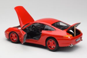 Porsche 911 996 Carrera Κόκκινο Περιορισμένη Έκδοση Bburago 1:18 3385-M1 Μέταλλο - εικόνα 5 από 8