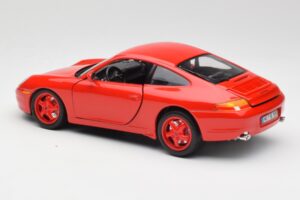 Porsche 911 996 Carrera Κόκκινο Περιορισμένη Έκδοση Bburago 1:18 3385-M1 Μέταλλο - εικόνα 7 από 8