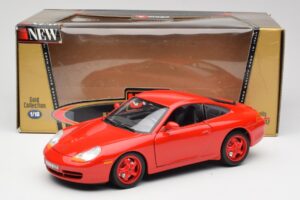 Porsche 911 996 Carrera Κόκκινο Περιορισμένη Έκδοση Bburago 1:18 3385-M1 Μέταλλο - εικόνα 8 από 8