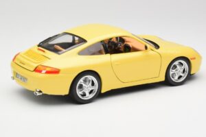 Porsche 911 996 Carrera Κίτρινο Bburago 1:18 30085-M1 Μέταλλο - εικόνα 3 από 8