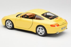 Porsche 911 996 Carrera Κίτρινο Bburago 1:18 30085-M1 Μέταλλο - εικόνα 7 από 8