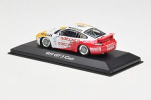 Porsche 911 996 GT3 Cup #1 M. Becker Carrera Cup 2003 Minichamps 1:43 WAP02007210 Μέταλλο - εικόνα 3 από 4
