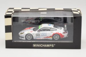 Porsche 911 996 GT3 RS #90 T2M J. Ickx / P. Rabineau 1000km Spa 2004 Minichamps 1:43 400046980 Μέταλλο - εικόνα 4 από 4