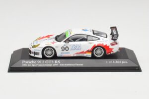 Porsche 911 996 GT3 RS #90 T2M J. Ickx / P. Rabineau 1000km Spa 2004 Minichamps 1:43 400046980 Μέταλλο