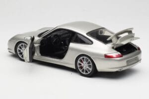 Porsche 911 996 GT3 Ασημί Hot Wheels 1:18 C2590 Μέταλλο - εικόνα 5 από 8