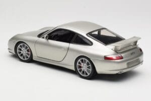 Porsche 911 996 GT3 Ασημί Hot Wheels 1:18 C2590 Μέταλλο - εικόνα 7 από 8