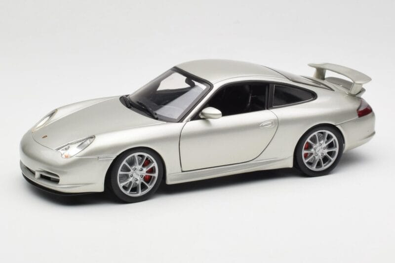 Porsche 911 996 GT3 Ασημί Hot Wheels 1:18 C2590 Μέταλλο