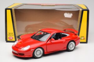 Porsche 911 996 GT3 Strasse Κόκκινο Bburago 1:18 30395 Μέταλλο - εικόνα 8 από 8