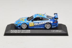Porsche 911 GT3 R #77 M. Lieb / R. Lietz / W. Henzler 24 Hours of Le Mans 2009 Minichamps 1:43 400096977 Μέταλλο